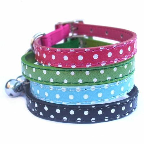 Polka Dot Cat Collars