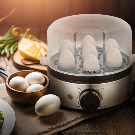 سلق بيض كهربائي ARSHIA 7 بيضات